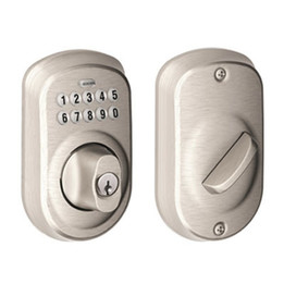 Schlage BE365 Plymouth Keypad Deadbolt